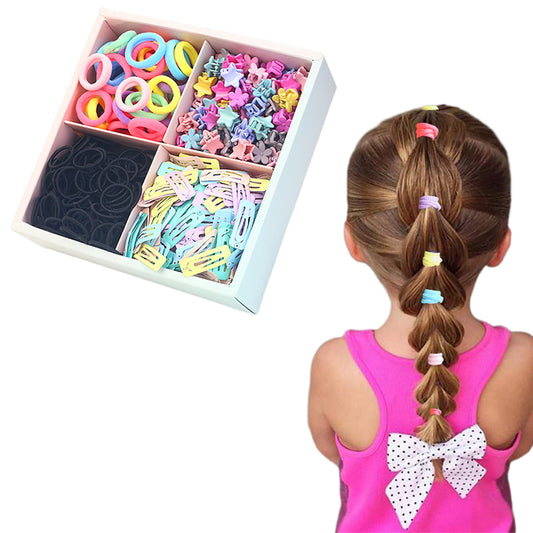 Style 4 Kids Hair Accessories Girls Elastic Hair Band Clip