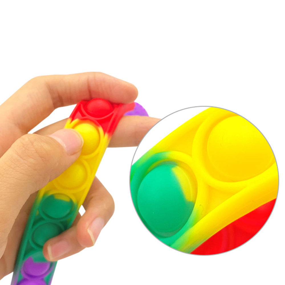 7Pcs Push Pop Fidget Toy Silicone Adjustable Mask Extender Strap