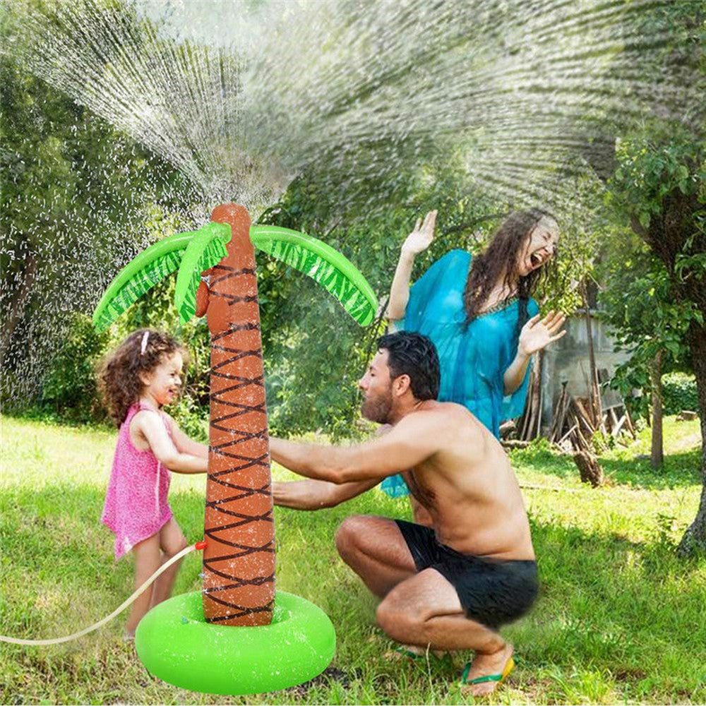 Inflatable Palm Tree Spray Water Toy