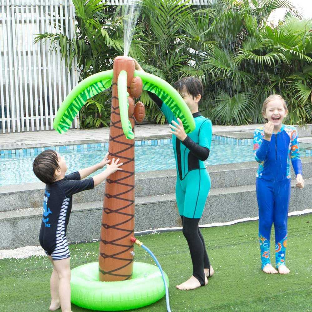 Inflatable Palm Tree Spray Water Toy