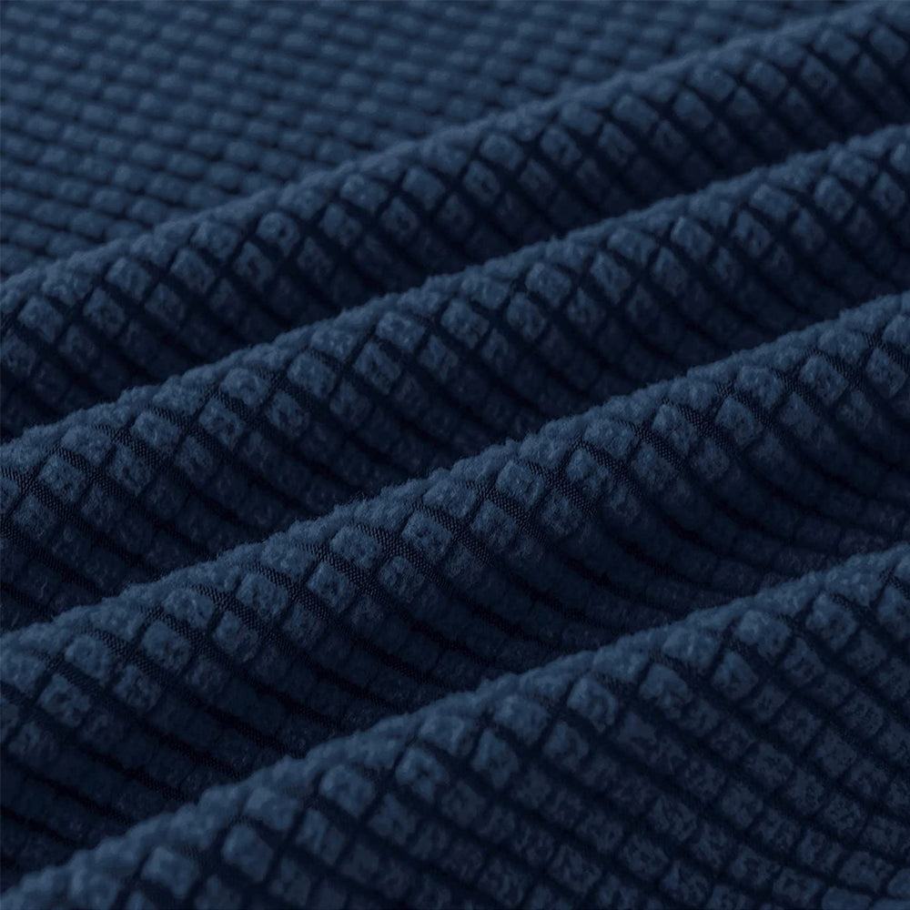 One Pair Navy Blue Sofa Chair Armrest Cover Stretch Couch Arm Protectors