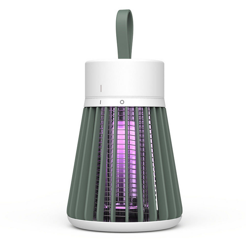 2X Green Mosquito Insect Killer Lamp Electric USB LED Light Bug Zapper Trap