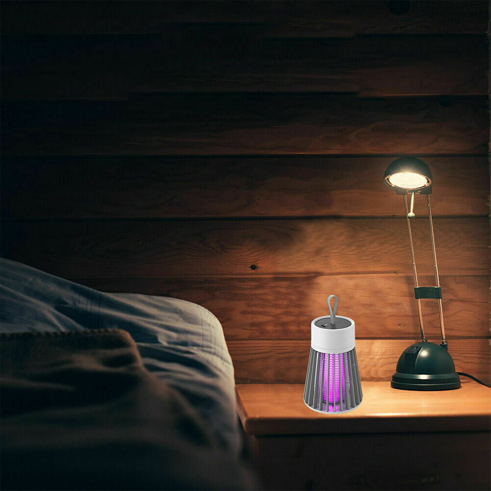 2X Mosquito Insect Killer Lamp Electric USB LED Light Bug Zapper Trap