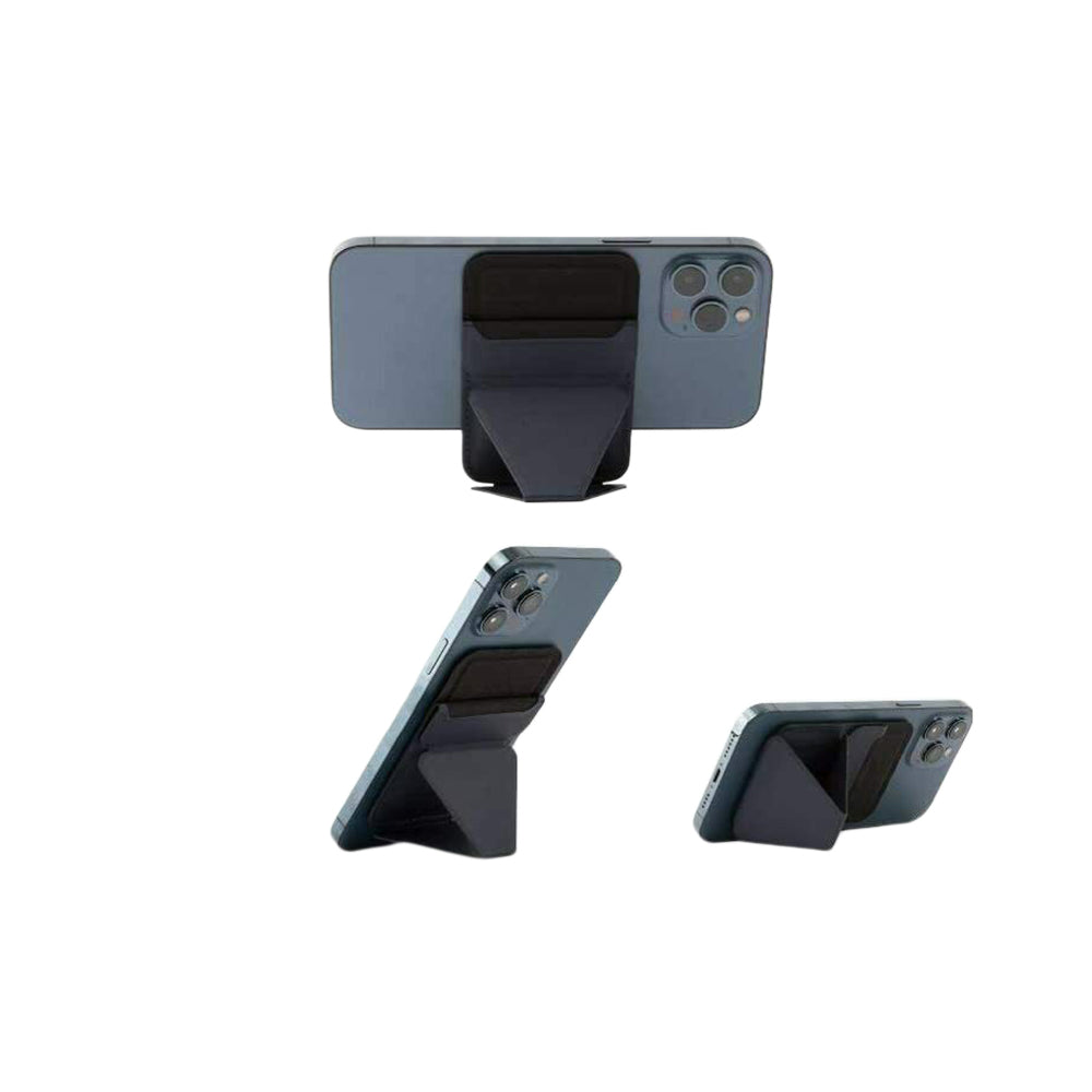 2X Black Brown Magnetic PU Leather Mobile Phone Wallet Card Holder for MagSafe