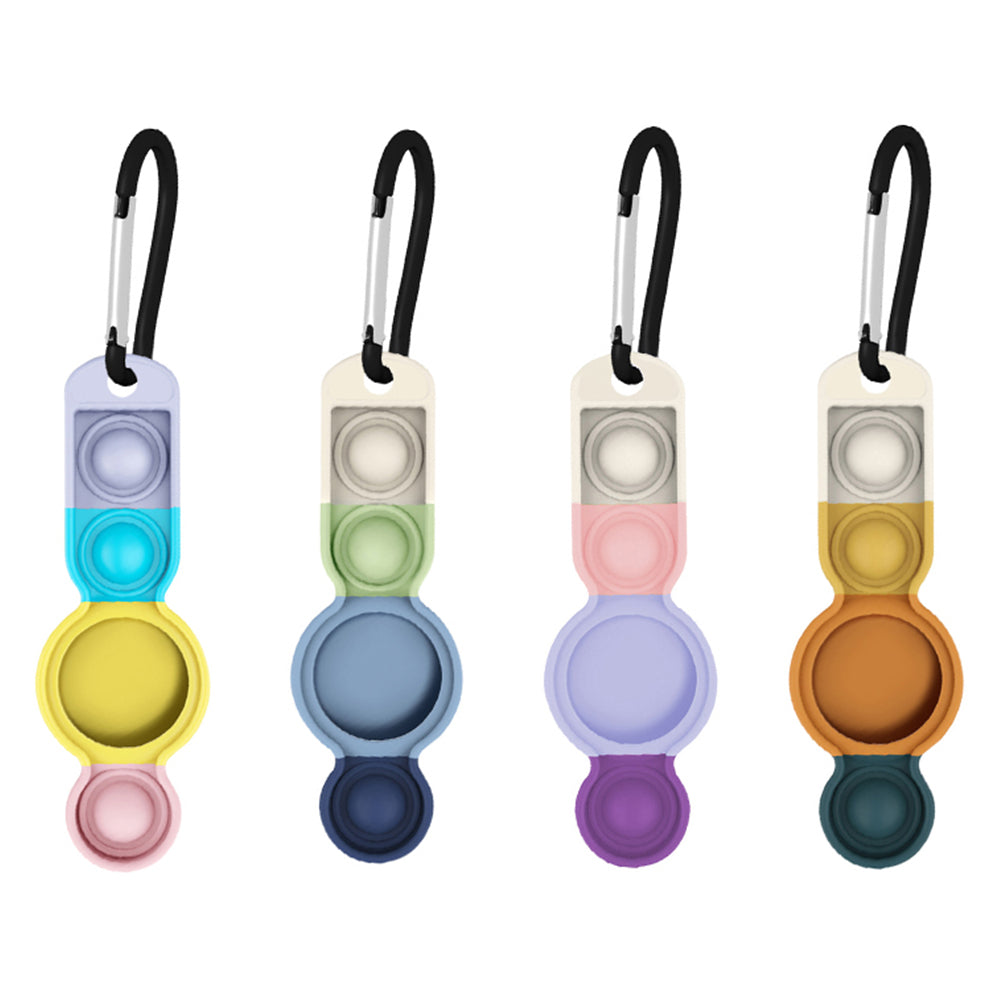 4Pcs Push Pop Fidget Toy Silicone Cases for Apple AirTag