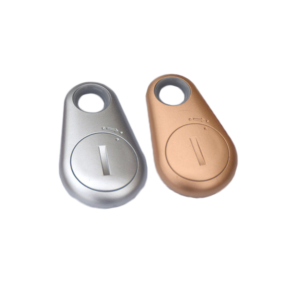 2 Pack Pet Anti Lost Alarm Bluetooth Tracker Key Finder Item Locator Gold Silver
