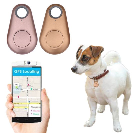 2 Pack Pet Anti Lost Alarm Bluetooth Tracker Key Finder Item Locator Gold Rose Gold