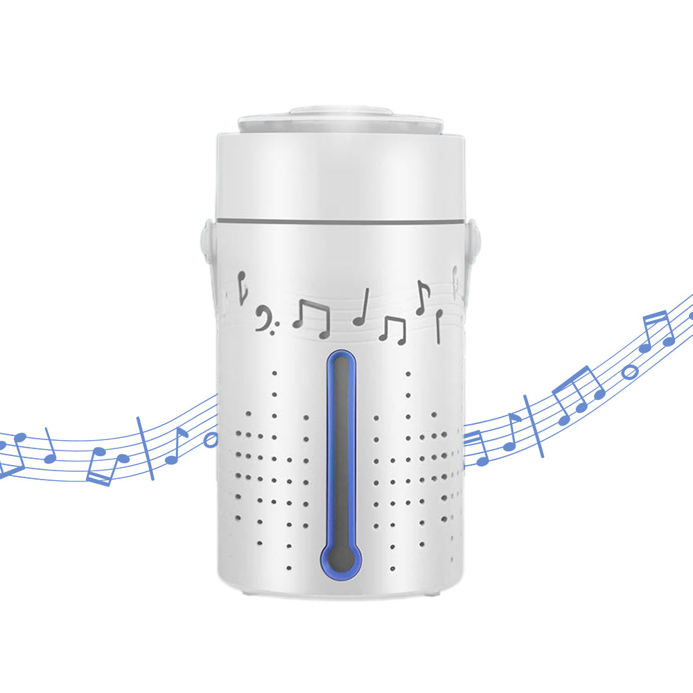 2 in 1 Home Humidifier USB Bluetooth Speaker with LED Light