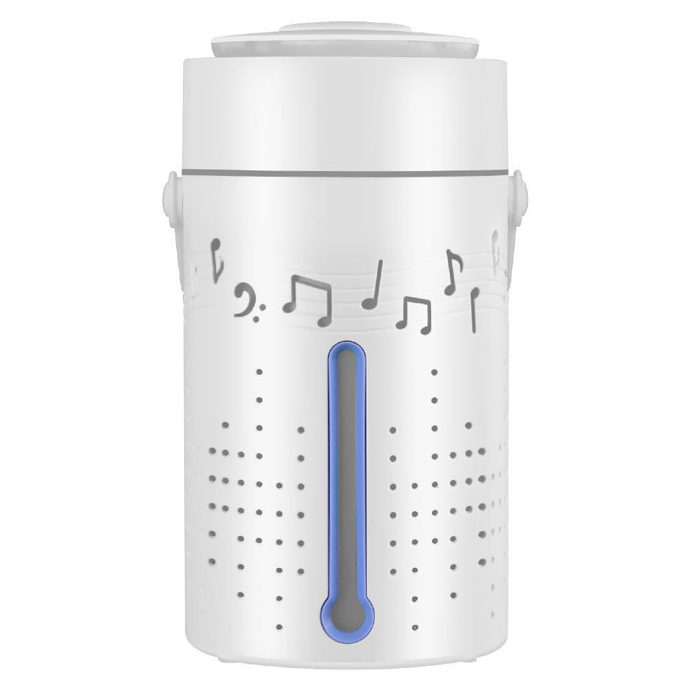 2 in 1 Home Humidifier USB Bluetooth Speaker with LED Light