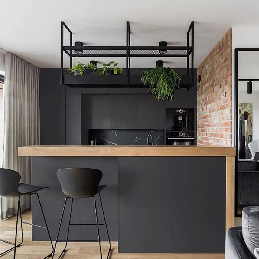 3 Rolls Grey Self-Adhesive Solid Color Wallpaper Wall Sticker Home Decor