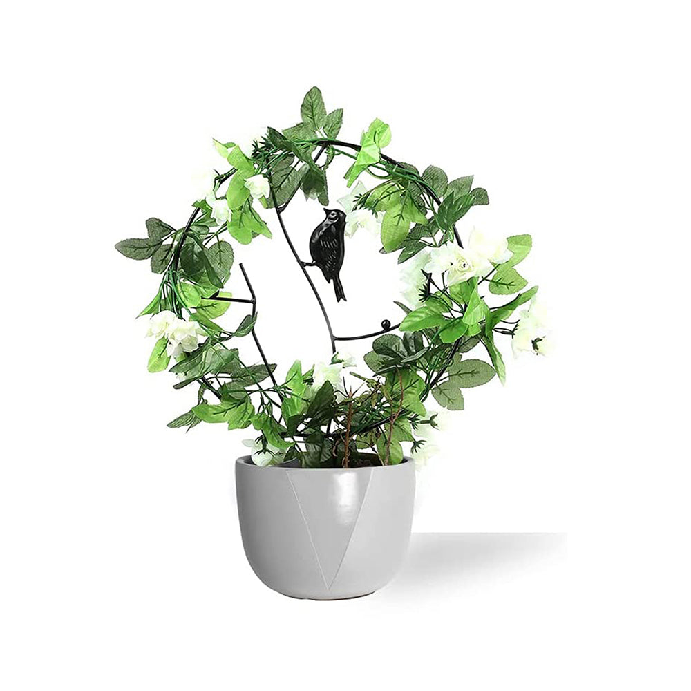 4 X Bird Potted Plant Trellis Climbing Vine Plants Support Frame Home Decor