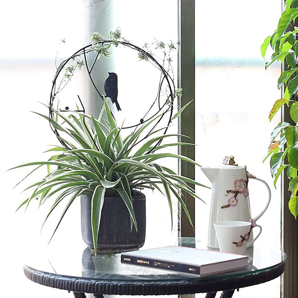 4 X Bird Potted Plant Trellis Climbing Vine Plants Support Frame Home Decor