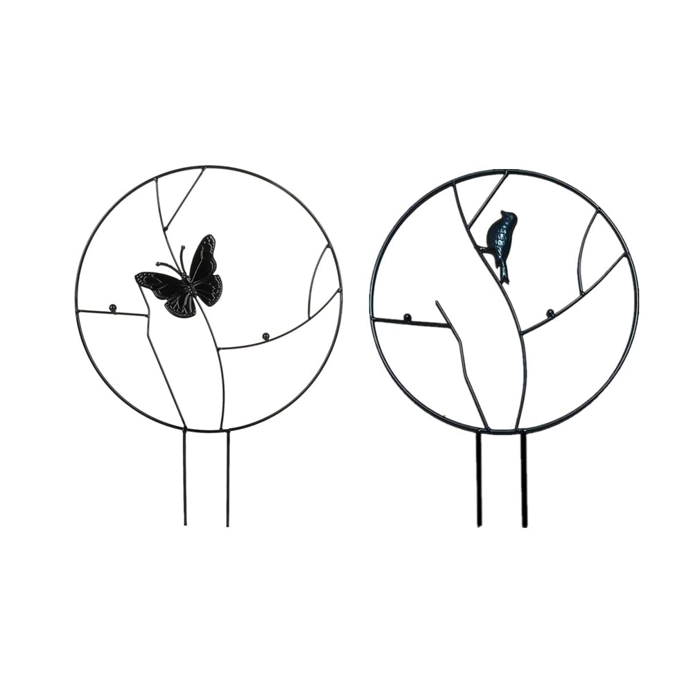 2 X Potted Plant Trellis Climbing Vine Plants Support Frame Home Decor