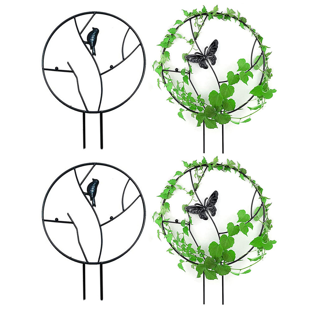 4 X Potted Plant Trellis Climbing Vine Plants Support Frame Home Decor