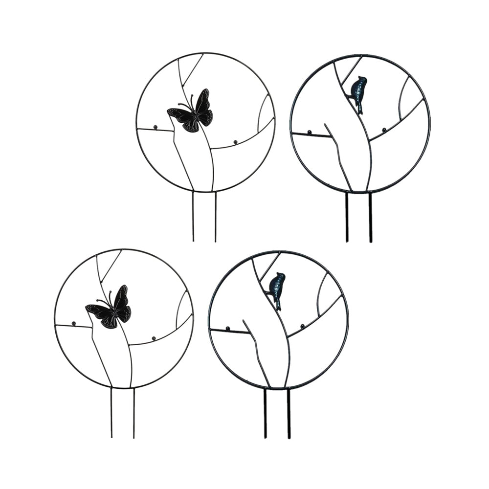 4 X Potted Plant Trellis Climbing Vine Plants Support Frame Home Decor