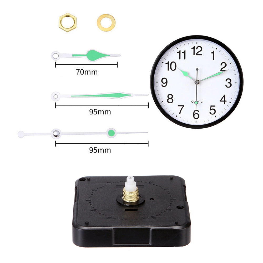 5 X DIY Silent Quartz Clock Movement Mechanism Battery Operated DIY Repair Kit