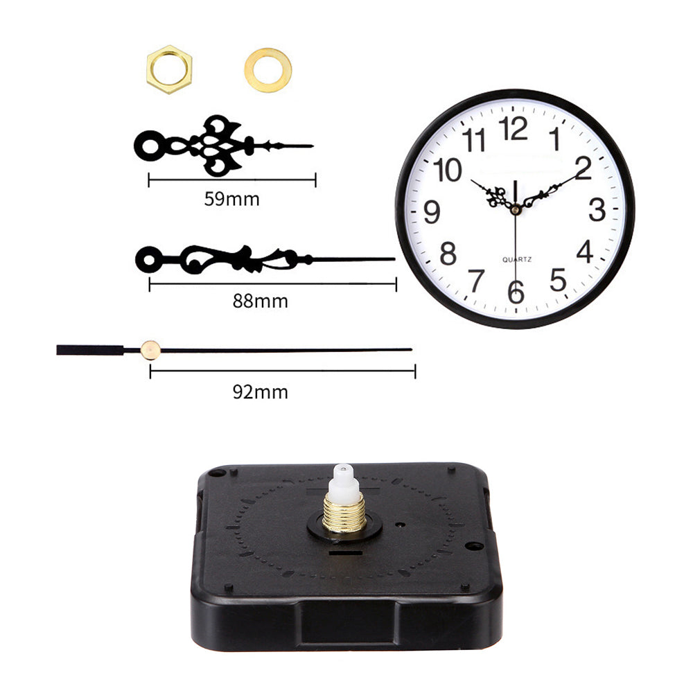 5 X DIY Silent Quartz Clock Movement Mechanism Battery Operated DIY Repair Kit
