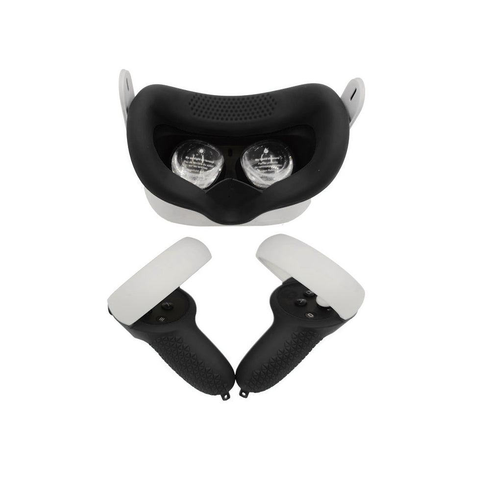 Non-Branded 13PCS VR Face Cover Lens Cover Touch Controller Grip Cover for Oculus Quest 2
