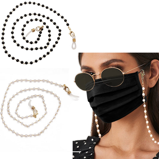 2X Mask Chain Eyeglass Glasses Chains Sunglass Necklace Holder Lanyard