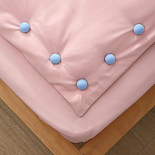 16Pcs Mushroom Duvet Cover Pins Bed Sheet Clip Blue