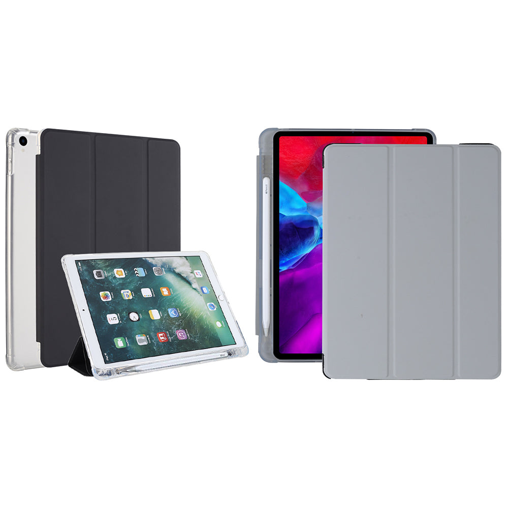 2X Tablet Case for iPad Mini 6 with Pencil Holder for Apple Pencil Black Grey Tablet Accessories