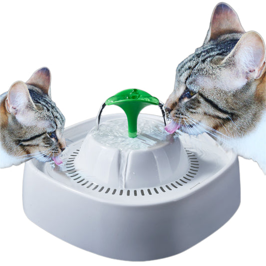 1X 1.3L USB Electric Automatic Pet Water Fountain Dog Cat Drinking Dispenser