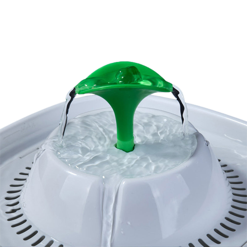 2X 1.3L USB Electric Automatic Pet Water Fountain Dog Cat Drinking Dispenser