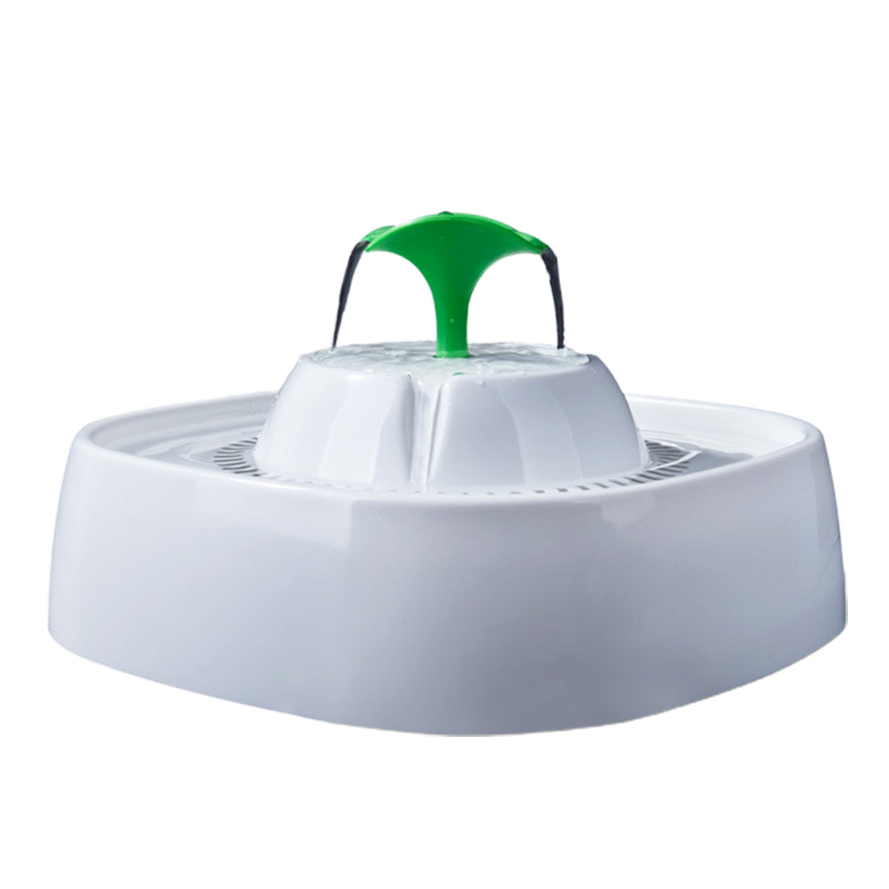 2X 1.3L USB Electric Automatic Pet Water Fountain Dog Cat Drinking Dispenser