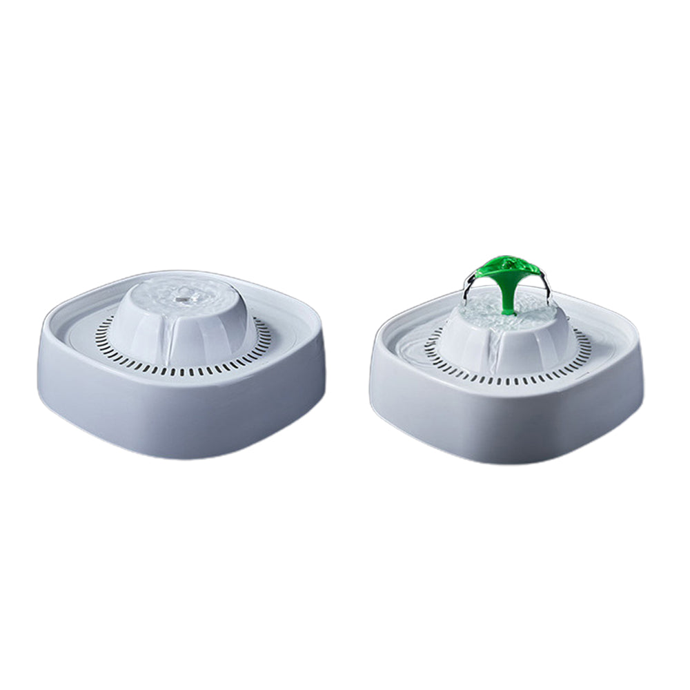 2X 1.3L USB Electric Automatic Pet Water Fountain Dog Cat Drinking Dispenser
