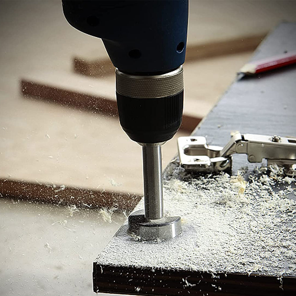 7Pcs Wood Drilling Forstner Bit Woodworking Hole Saw Cutter Drill Bit