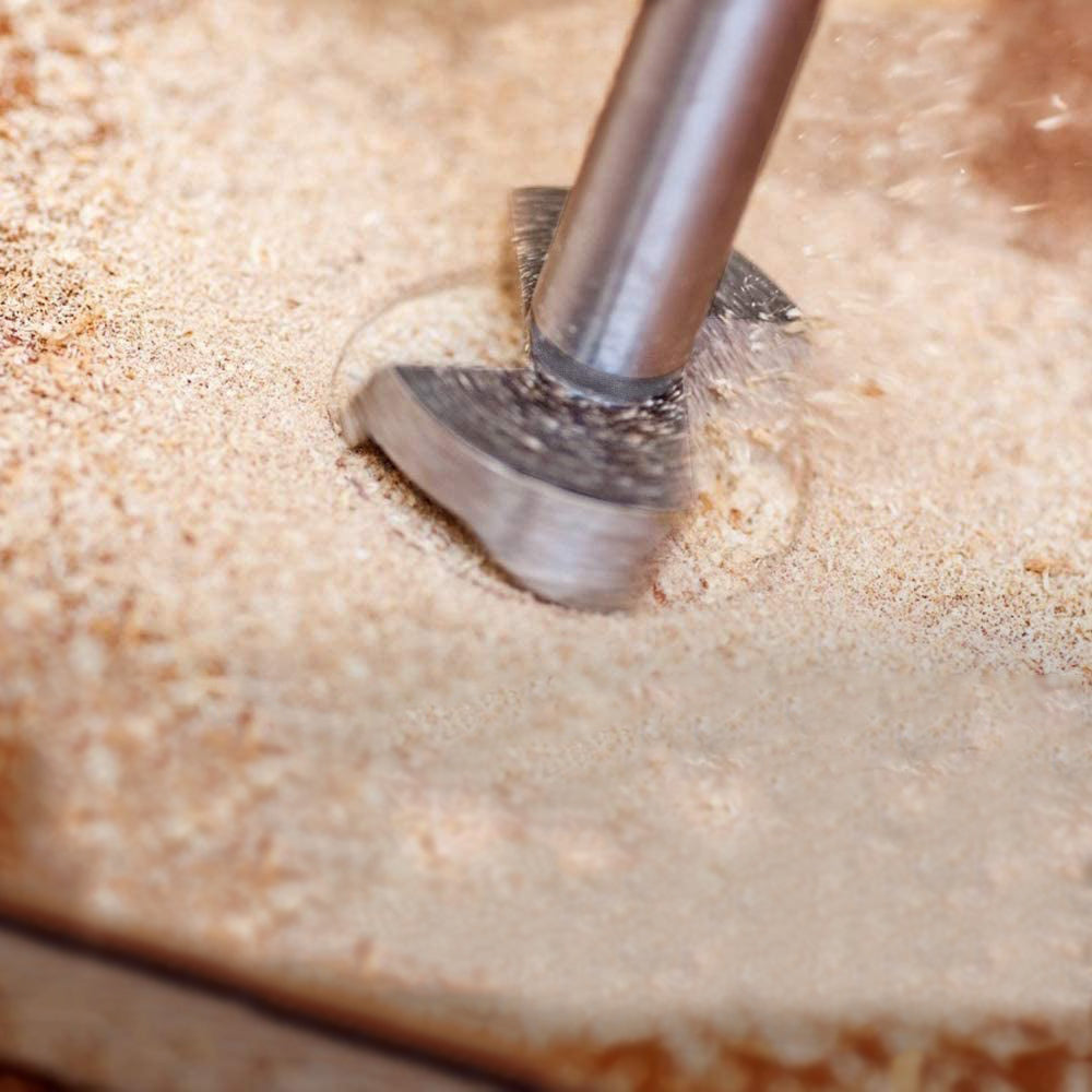 7Pcs Wood Drilling Forstner Bit Woodworking Hole Saw Cutter Drill Bit