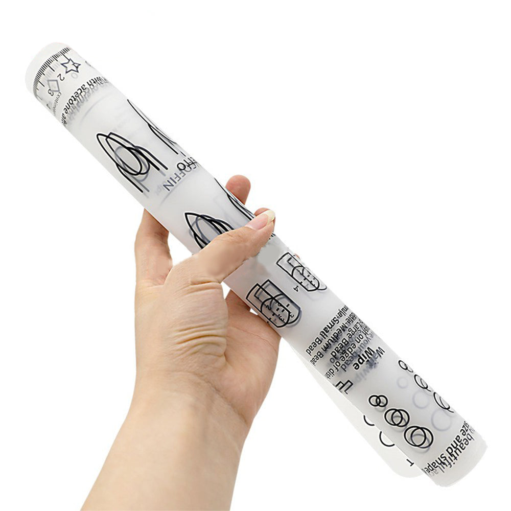 1X Silicone Nail Training Mat Nail Trainer Nail Art Practice Pad Template