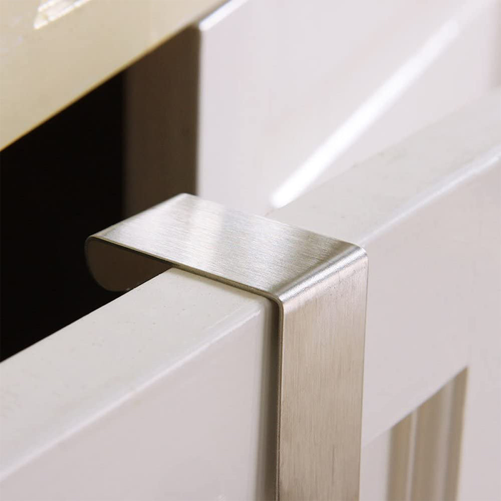 24Pcs Over Door Hooks Cabinet Drawer Hooks Stainless Steel Towel Coat Hooks