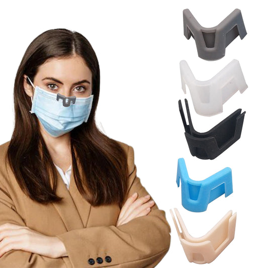 5X Silicone Reusable Anti-Fog Eyeglasses Face Cover Nose Bridge Clip Nose Pad