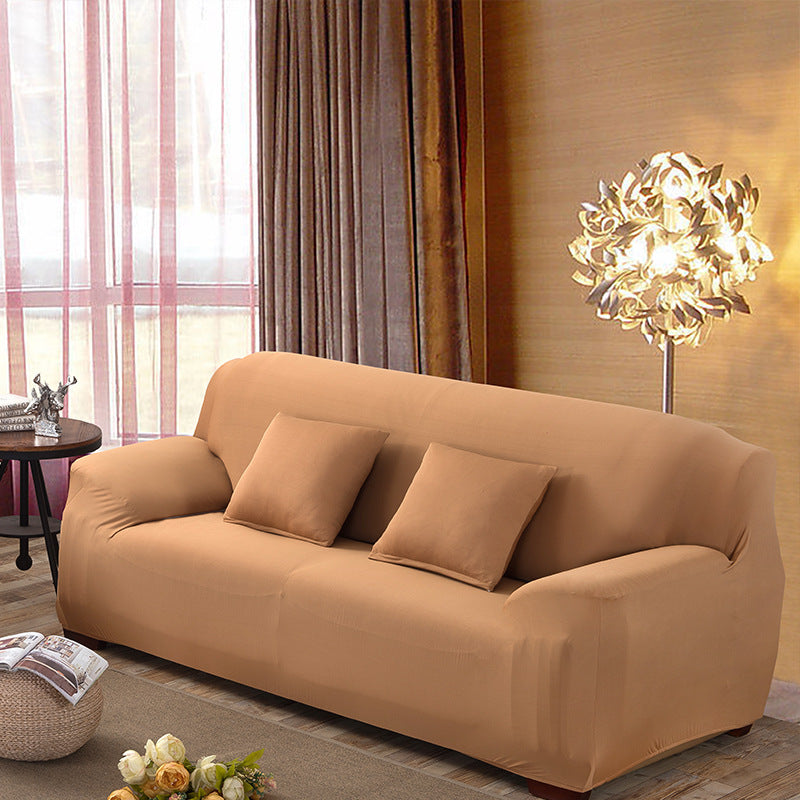Sofa Cover Couch Cover Furniture Protector Stretch Sofa Slipcover for 2 Seater Camel