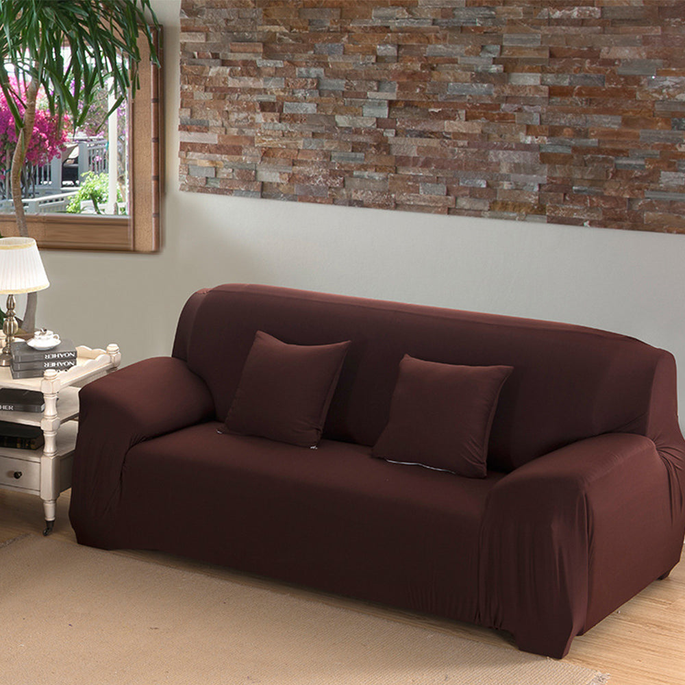 Sofa Cover Couch Cover Furniture Protector Stretch Sofa Slipcover for 3 Seater Coffee