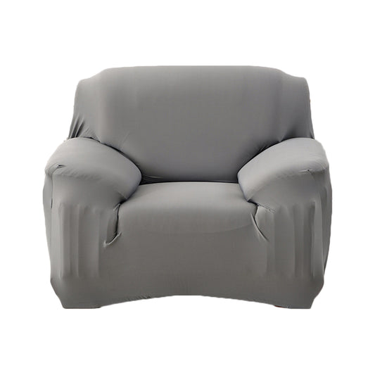 Sofa Cover Couch Cover Furniture Protector Stretch Sofa Slipcover for 1 Seater Grey