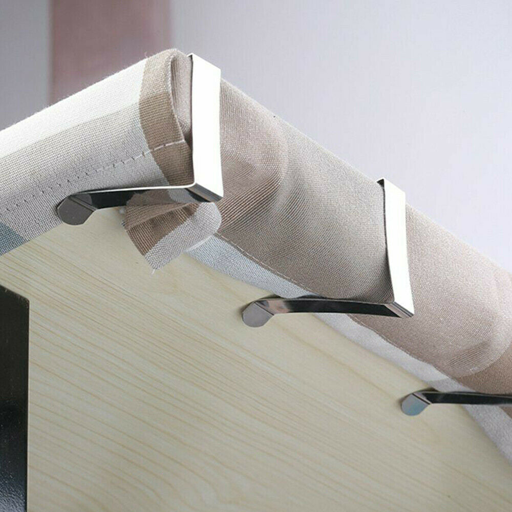 24PCS Stainless Steel Tablecloth Clips Triangle Desk Table Cloth Cover Clamps