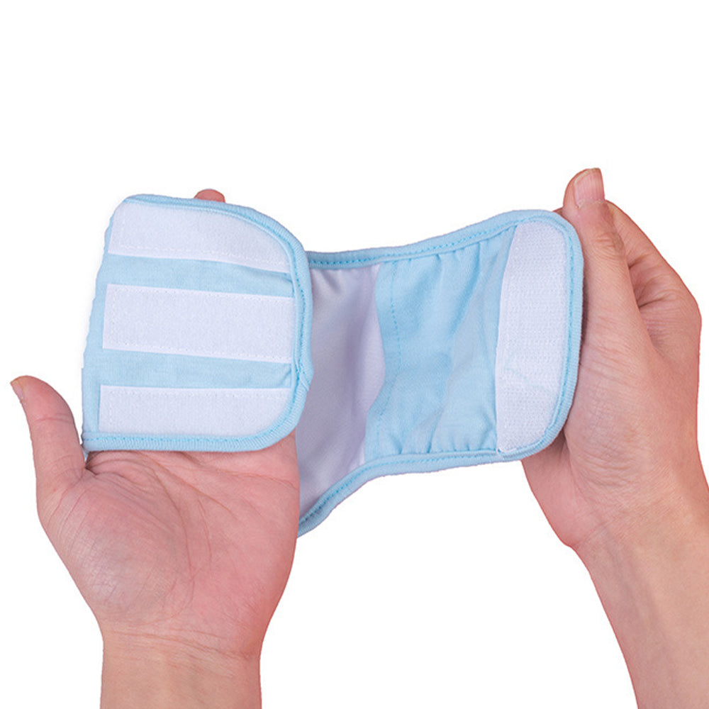 4X 2XL Size Printed Pattern Washable Male Dog Diapers Belly Wrap Band