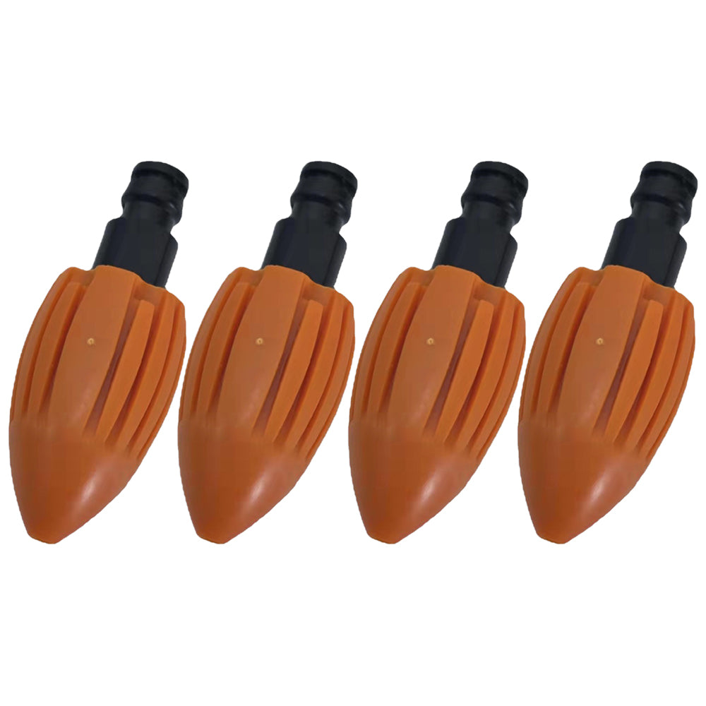 4X Gutter Cleaning Tool Roofing Guard Cleaner Drain Pipe Cleaning Nozzle