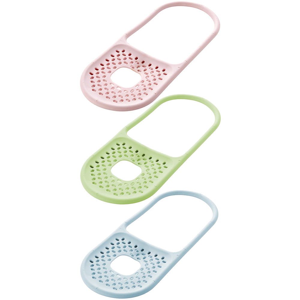 3X Sponge Holder Bendable Sink Drain Hanger Rack Expandable Storage