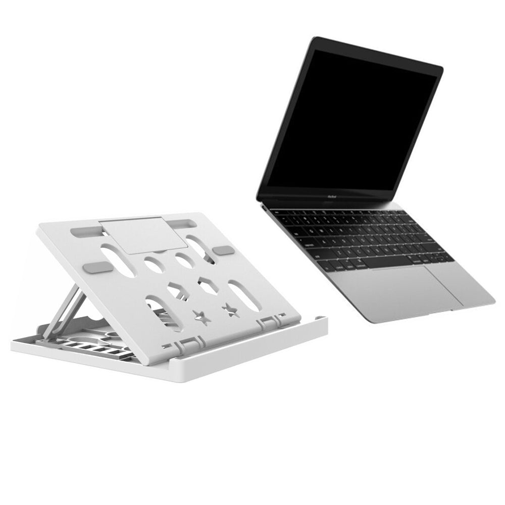 2X Pink White Tablet Holder Stand Adjustable Riser Phone Elevator