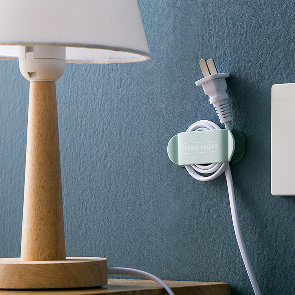 8PCS Self Adhesive Plug Holder Cord Organizer Kitchen Appliances Wire Clip Storage