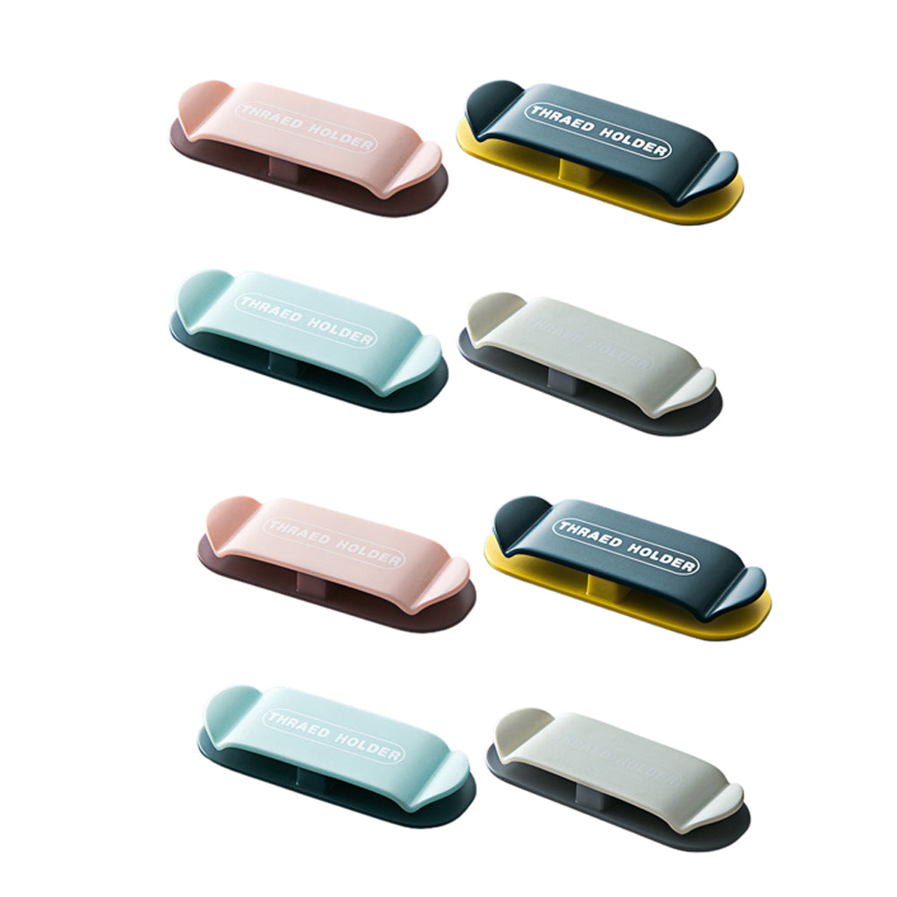 8PCS Self Adhesive Plug Holder Cord Organizer Kitchen Appliances Wire Clip Storage
