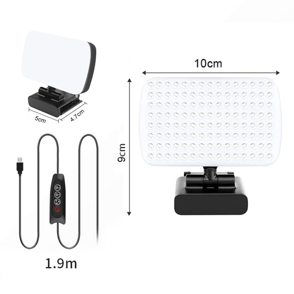 1X Computer Monitor Screen Light Reading Lamp Desk Laptop Lamp Dimmable Night Light