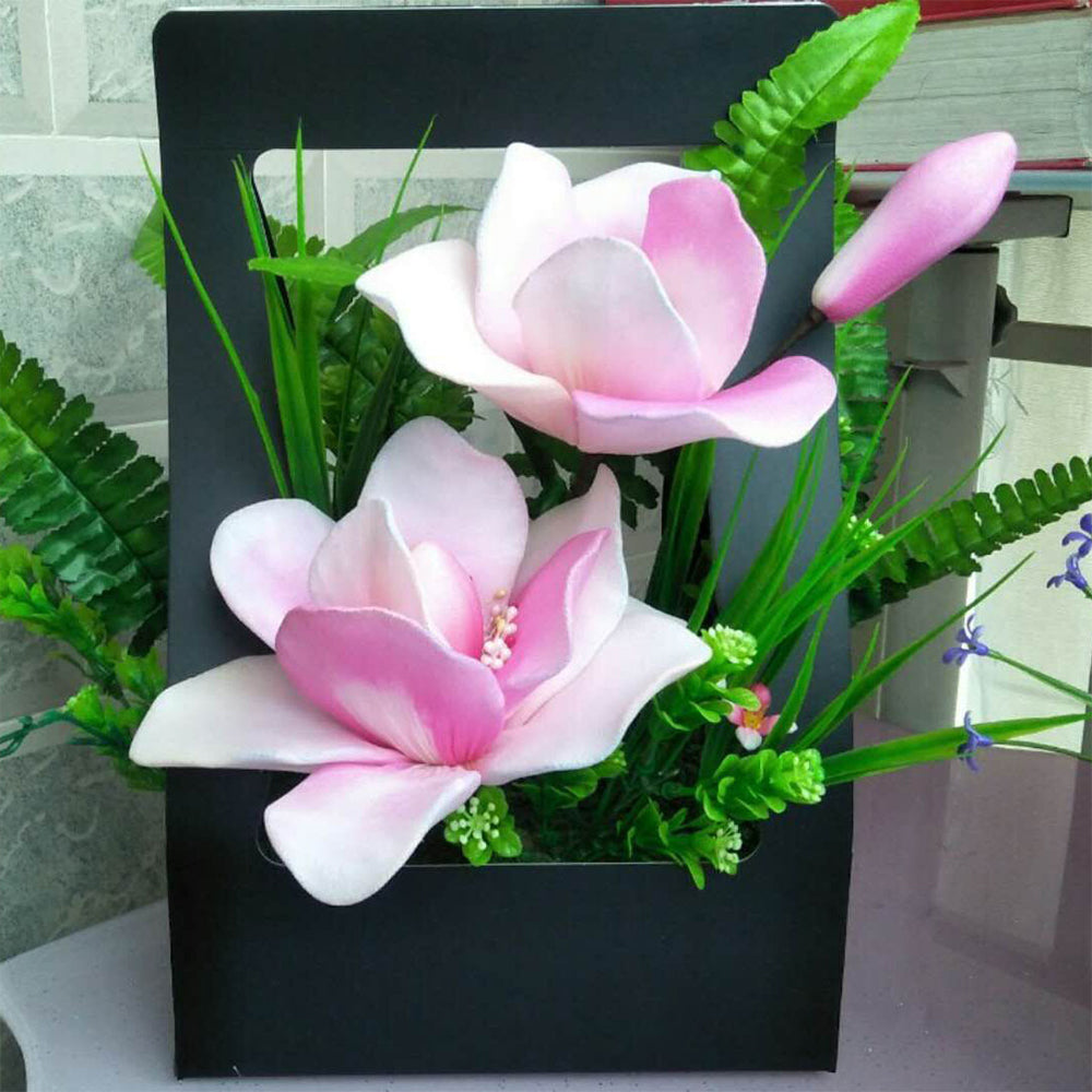 10X Water Resistant Paper Flower Basket Plant Bags Flower Bouquet Packaging Bag