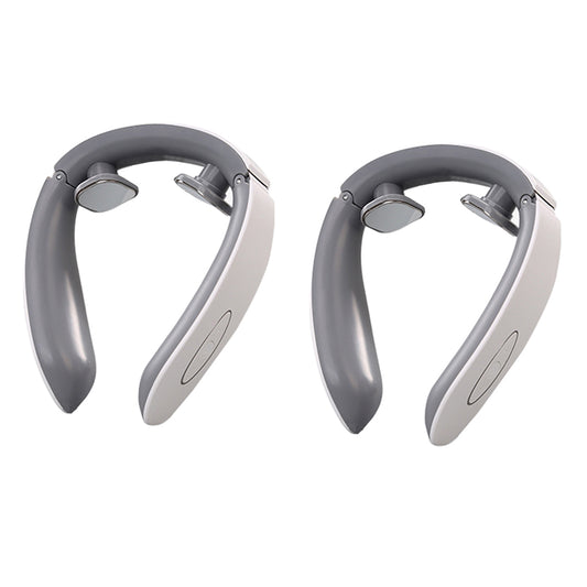 2X Cordless Neck Massager Battery Operated 6 Modes 9 Levels Neck Massage Tool