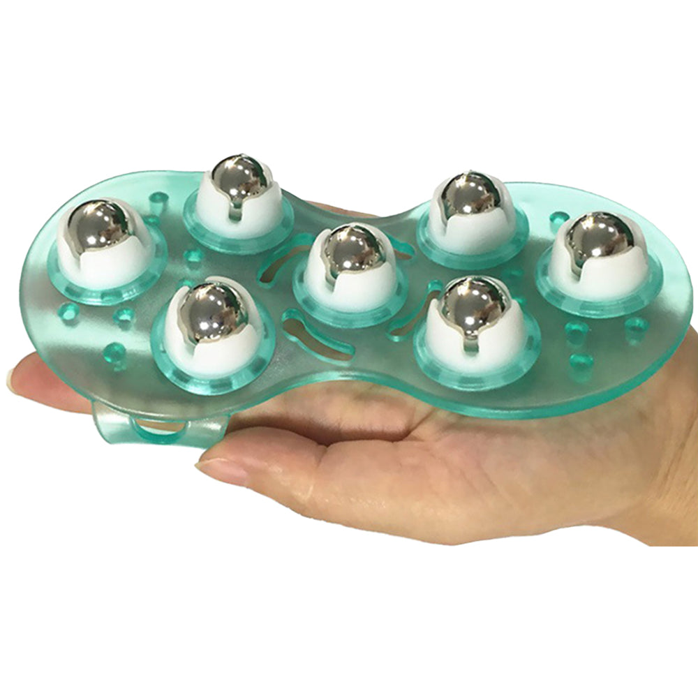 2X Random Colour Massage Roller Hand Held Roller Ball Massager Body Massager