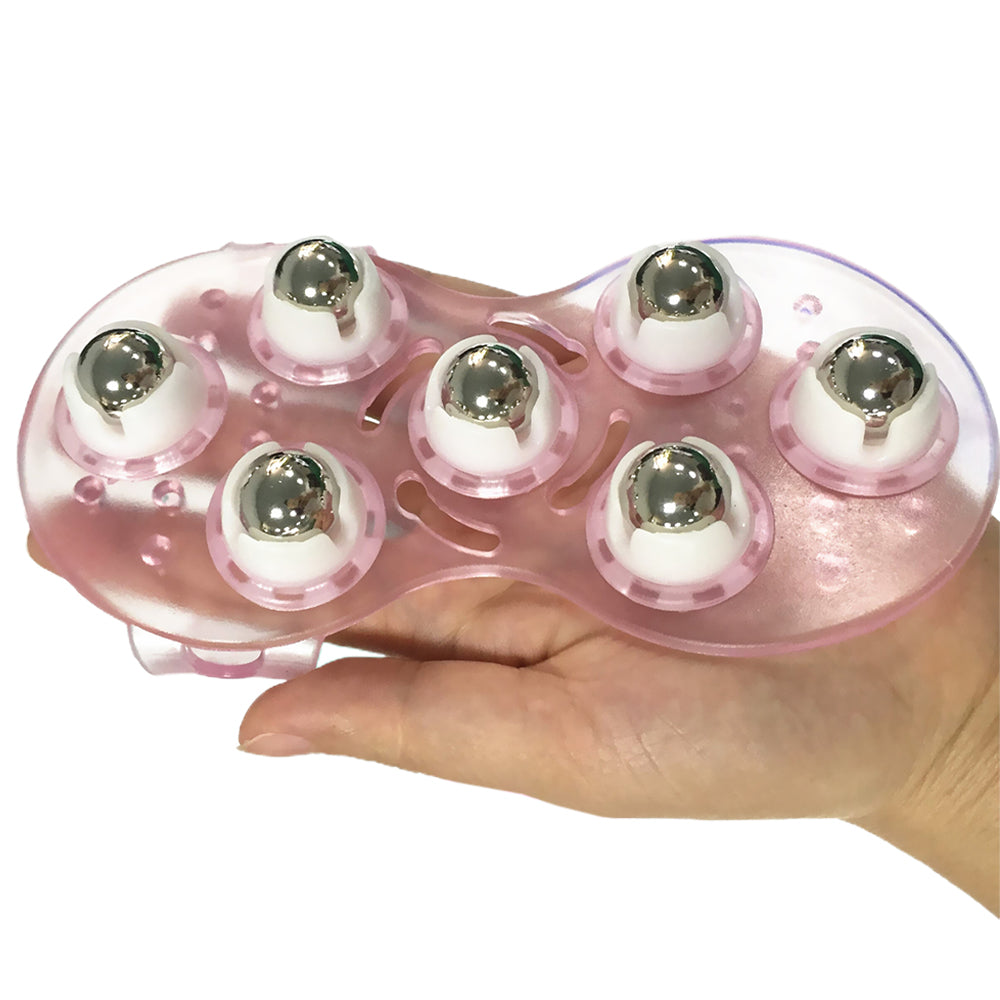 2X Random Colour Massage Roller Hand Held Roller Ball Massager Body Massager