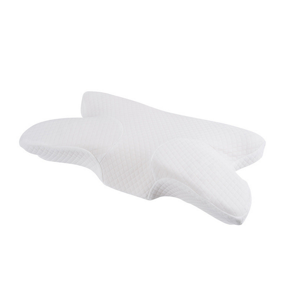 1X Memory Foam Pillow Curve Cervical Pillow Neck Support Pillow Sleeping Pillow